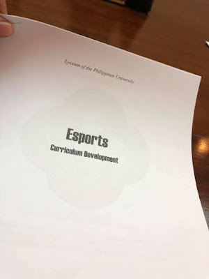 Esports Curriculum Development proposal of Tier One Entertainment to the Lyceum of the Philippines University