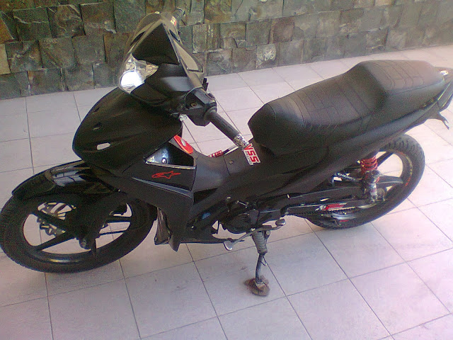 Modifikasi Motor Absolute Revo Racing Look Black  MODIFIKASI MOTOR