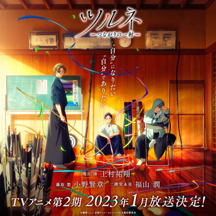 Tsurune anime - temporada 2 - poster