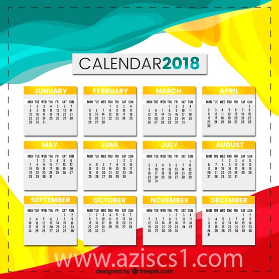 Kumpulan Desain  Kalender  2021 Yang Keren Abis Blog azis 