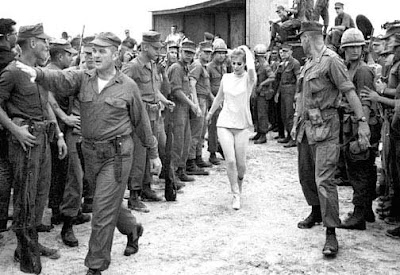 Ann-Margret seen entertaining the troops: