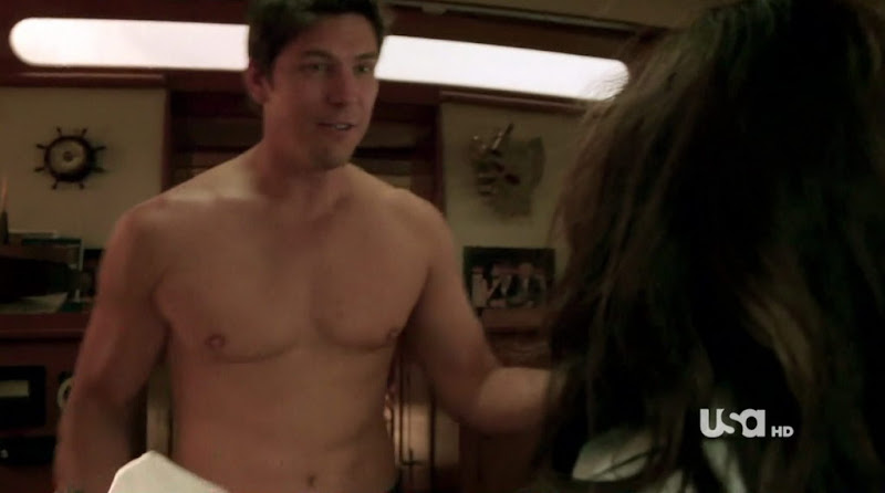 Michael Trucco Shirtless on Fairly Legal s1e01