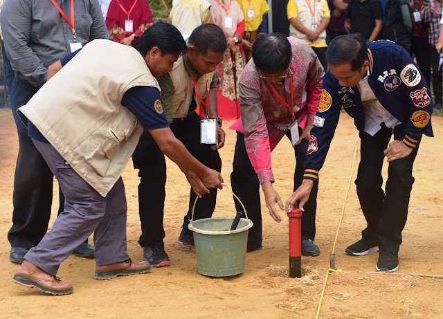 Presiden Jokowi Canangkan Gerakan Pemasangan Patok Tanda Batas Tanah 2019