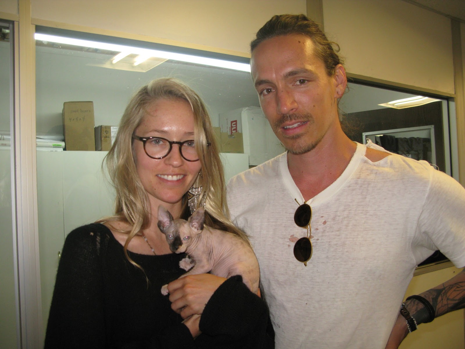 Incubus Artist & Musician Brandon Boyd and girlfriend Baelyn Neff