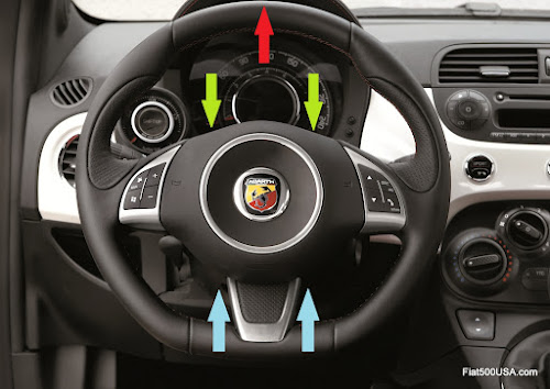 Fiat 500 Abarth Steering Column 