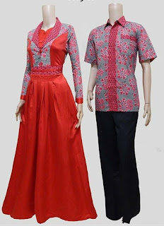 Model Busana Batik Dress Pesta Terbaru