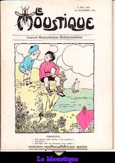 Le Moustique, Journal Humoristique Hebdomadaire, le faux Moustique