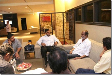Rajinikanth in Singapore Hospital Photos