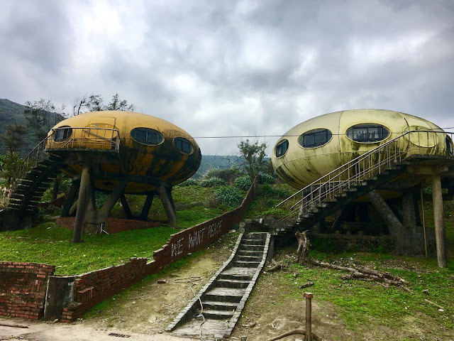 wanli ufo village, futuro venturo houses, new taipei, taiwan