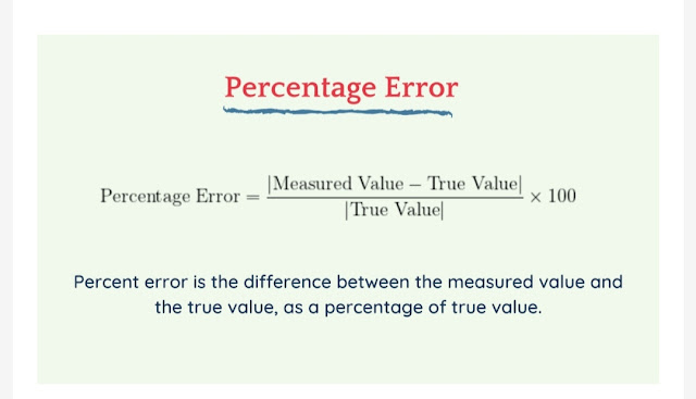 How to Percentage error Class 11,Percentage error calculator,Percentage error questions,Percentage error is given by Mean percentage error,Percentage error symbol,Percent error formula chemistry,Percentage error Questions class 11,percentage error