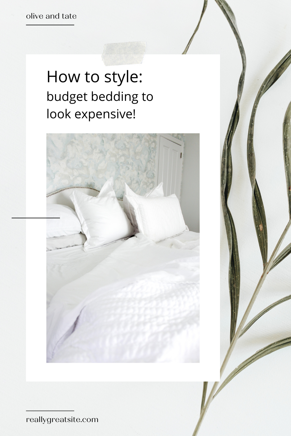 How To Make Your Bedding Look High End (and the best of Amazon Bedding!)