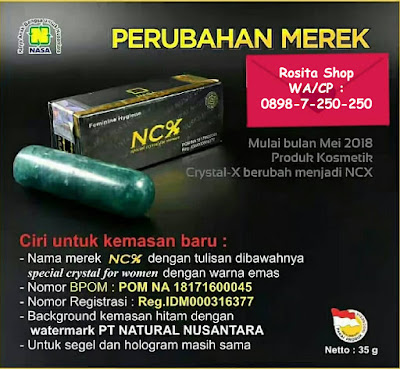 Jual harga manfaat ncx asli original