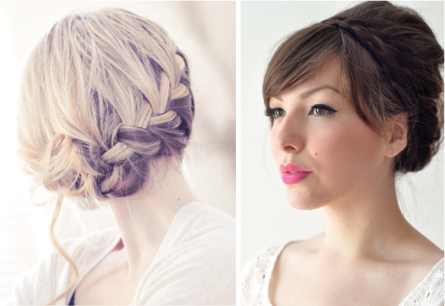 Wedding Trends} : Braided Hairstyles - Belle The Magazine