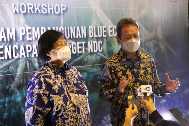 Menteri Trenggono Beberkan Strategi Ekonomi Biru Tahan Laju Perubahan Iklim