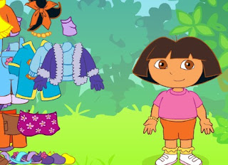 Permainan Berpakaian Dora The Explorer