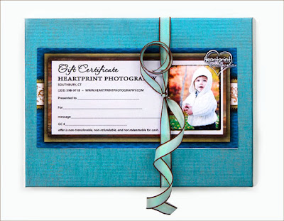 Shower Gift  Wedding Gift on Photography Gift Certificate For Baby Shower  Bridal Shower  Wedding