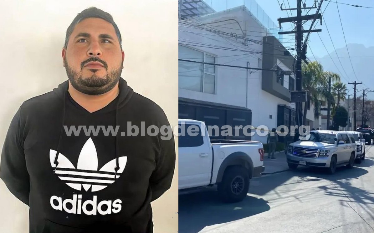 José Alberto García Vilano, "La Kena" fue detenido cuando compraba artículos de lujo en Palacio de Hierro, hoy catearon dos casas en zonas exclusivas