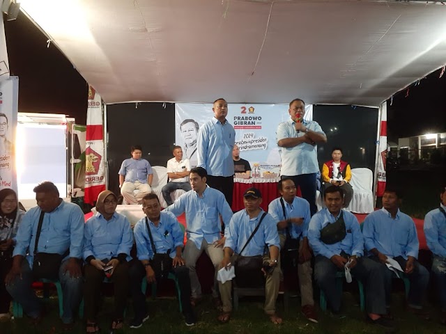 Hari Pertama Kampanye Rahmat Muhajirin Hadirkan 400 Koordinator TPS Se Kecamatan Sidoarjo Kota
