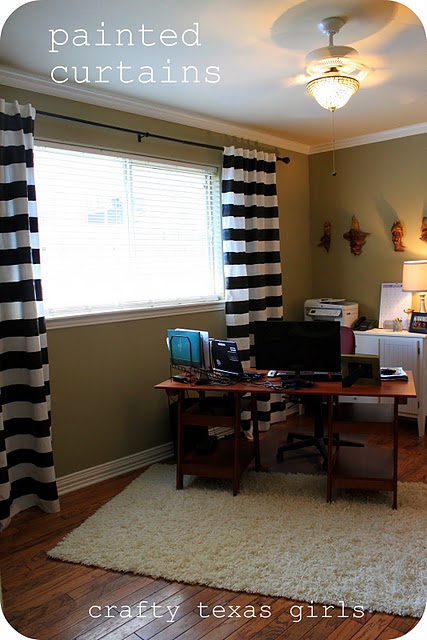 Bold Striped Curtains