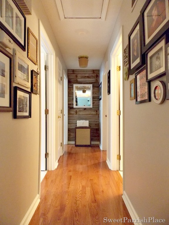 DIY Rustic Wood Wall- For Free!