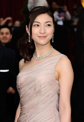 Ryoko Hirosue Oscars/Academy  Awards 2009 Red Carpet Photos