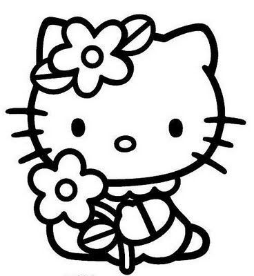  Kitty Coloring Sheets on Hello Kitty   Imagens Para Colorir