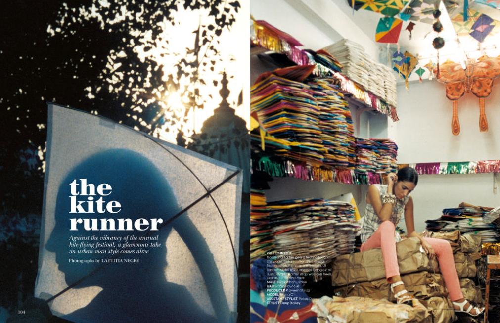 Weekend Inspiration: Kite Runner in Vogue India