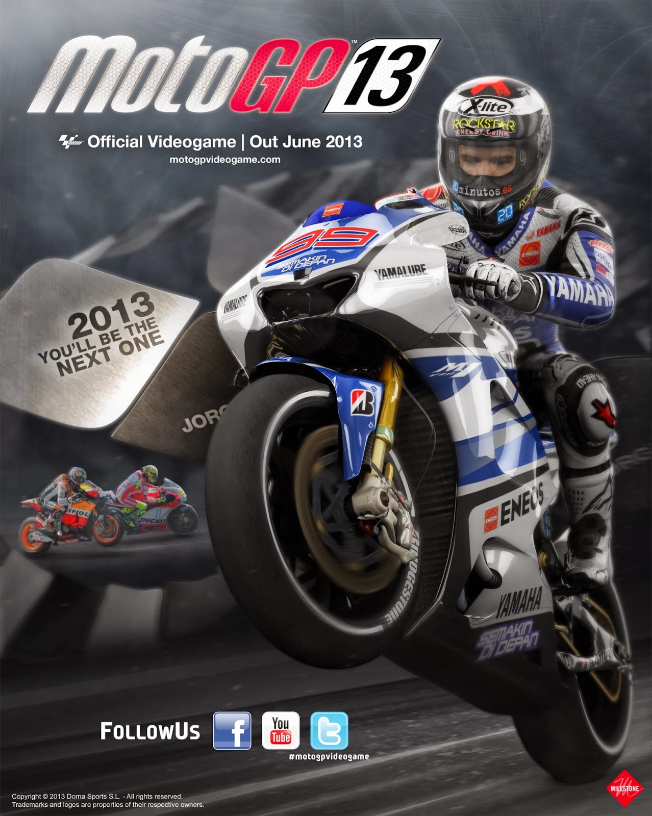 تجميل لعبة موتسكلات السباق الرياضية MotoGP 13 كاملة