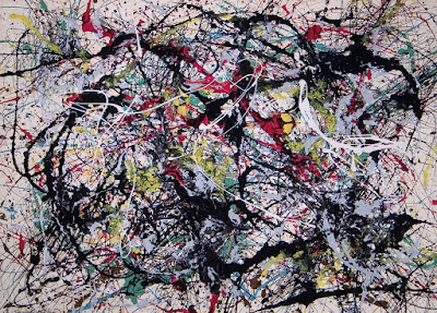   Jackson Pollock - number 34, 1949. 