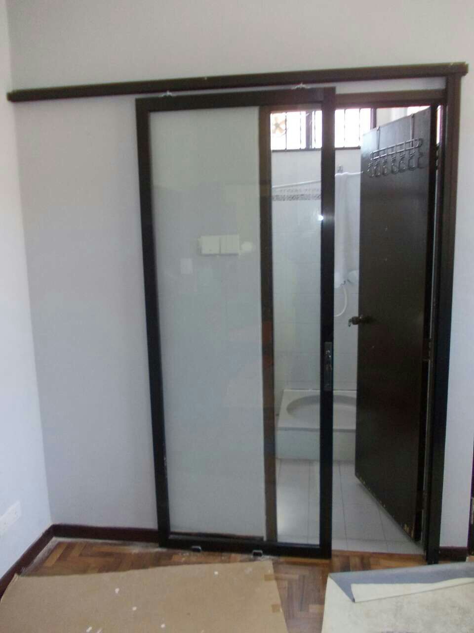 SHOWER SCREEN PENANG 12mm Kitchen Sliding Door