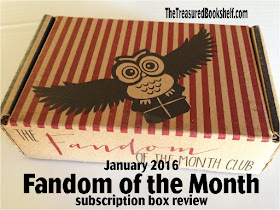 What a great gift idea! Subscription boxes are a way to keep the fun going all year long if you give one for a birthday gift or Christmas gift. The Fandom of the Month Club subscription box is one of my favorites with beautiful jewelry and fun items with all your most loved fan favorites!