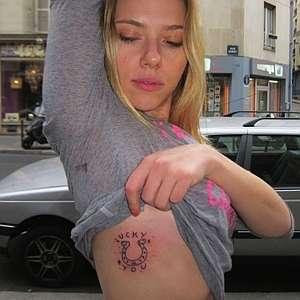 scarlett johansson tattoo