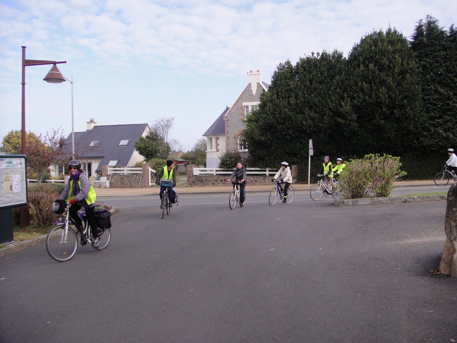 la sortie de la bicyclette