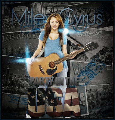 Miley Cyrus Party In Usa Beautiful Wallpaper