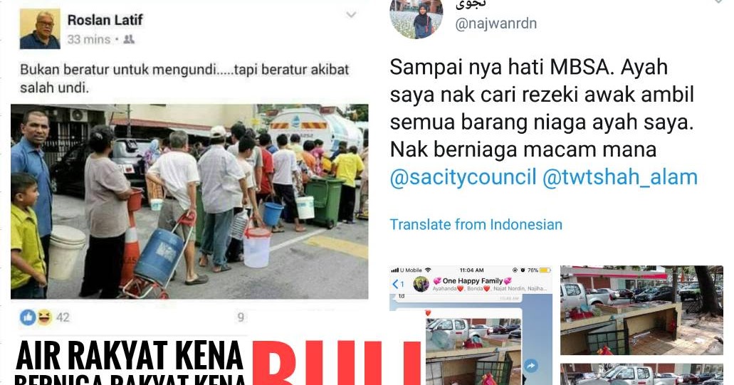Kerajaan BN Yang Peduli Rakyat, Kerajaan DAP-PKR Hanya 