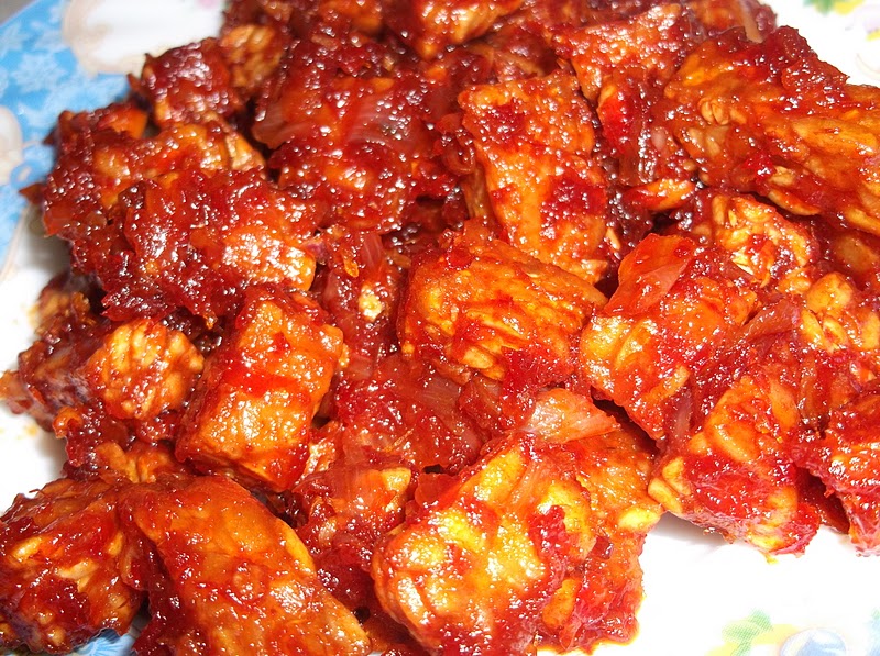 Airtangan Cik Siti: Tempe Masak Sambal