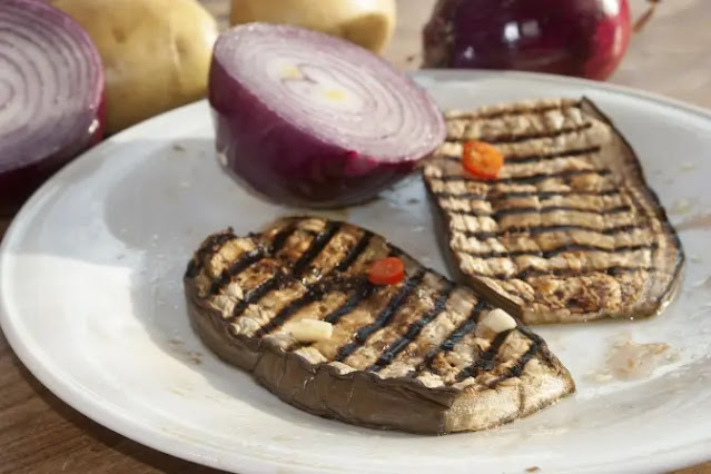fried eggplant calories