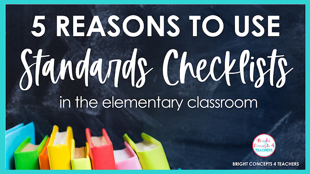 stay on track using standards checklists