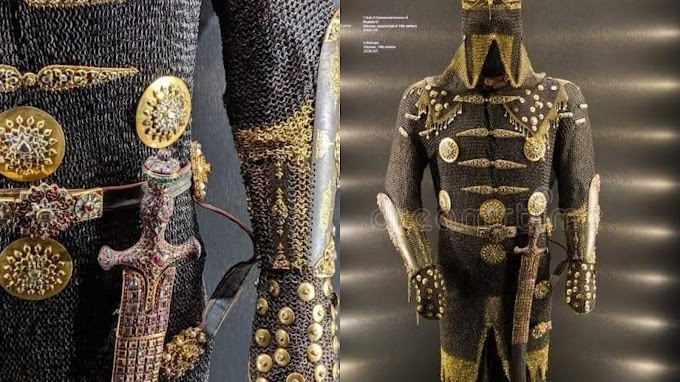 Pakaian besi Sultan Mustafa III dari abad ke-17 