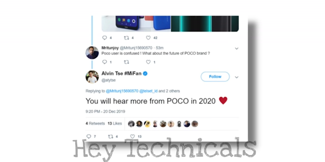 tweet by POCO officials