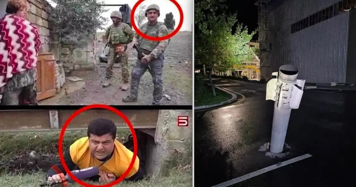 Azerbaijani Media Caught By Analysts Making Fake News About The Conflict In Artsakh Including Faking Rocket Attacks