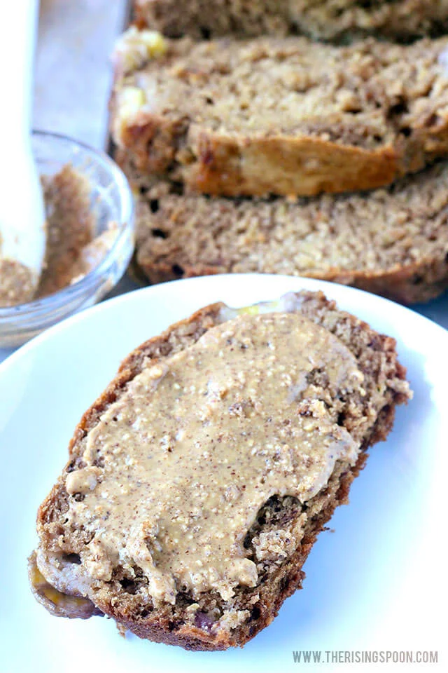 Healthy Banana Bread (Moist, Fragrant & Naturally Sweetened)