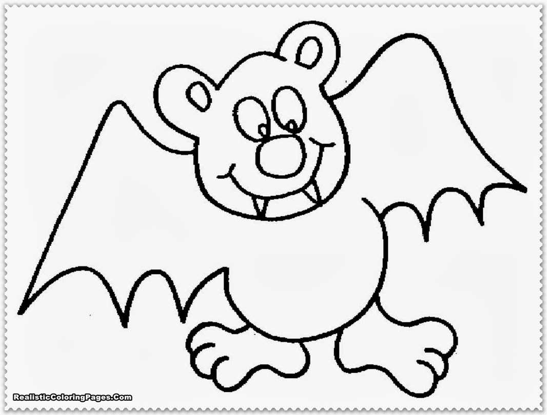 Realistic Bat Coloring Pages  Realistic Coloring Pages