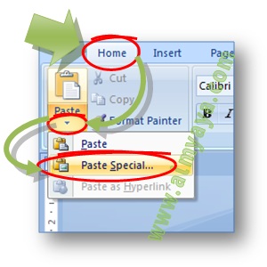 paste dari sebuah halaman website biasanya  hyperlink yang ada di halaman website tersebut Ahli Matematika Cara Copy+Paste (menyalin) Teks Tanpa Hyperlink di Microsoft Word