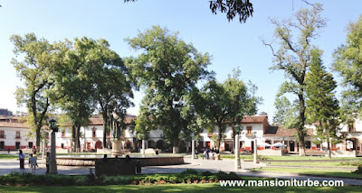 Vasco de Quiroga Square at the Mexican Colonial Town of Patzcuaro