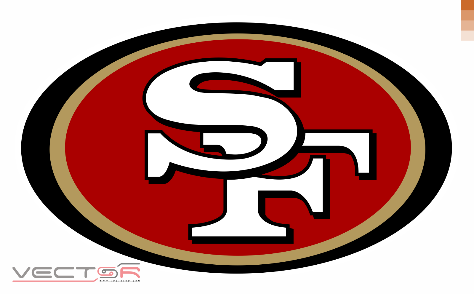 San Francisco 49ers Logo (2009-present) - Download Vector File AI (Adobe Illustrator)