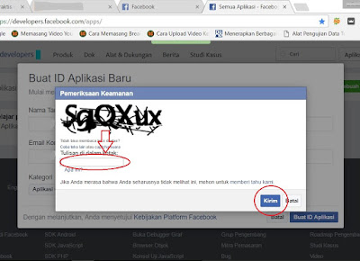 Membuat ID Aplikasi Facebook
