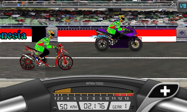 Drag Racing Bike Edition MOD Indonesia APK v2.0.1 Terbaru  NEW GAME