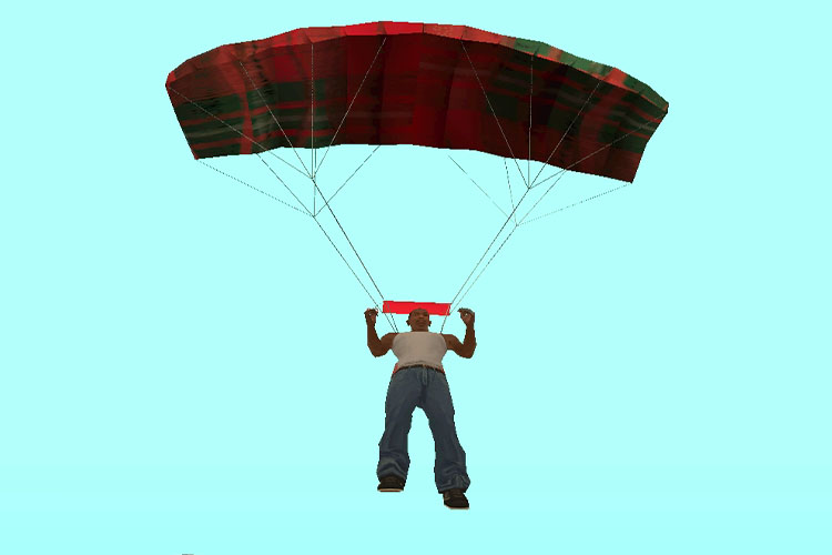GTA San Andreas Parachute Cheat Code