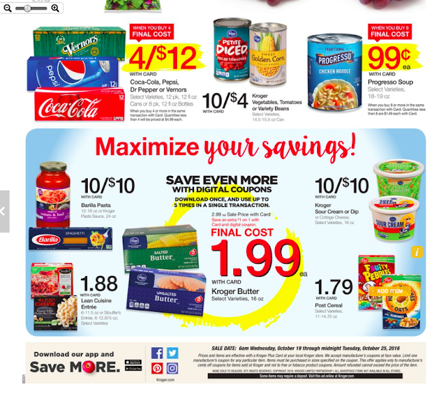 Kroger coupon matchups michigan